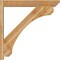 Ekena Millwork Legacy Slat Rough Sawn Outlooker, Western Red Cedar, 6"W x 38"D x 38"H OUT06X38X38LEC06RWR - alternate 3